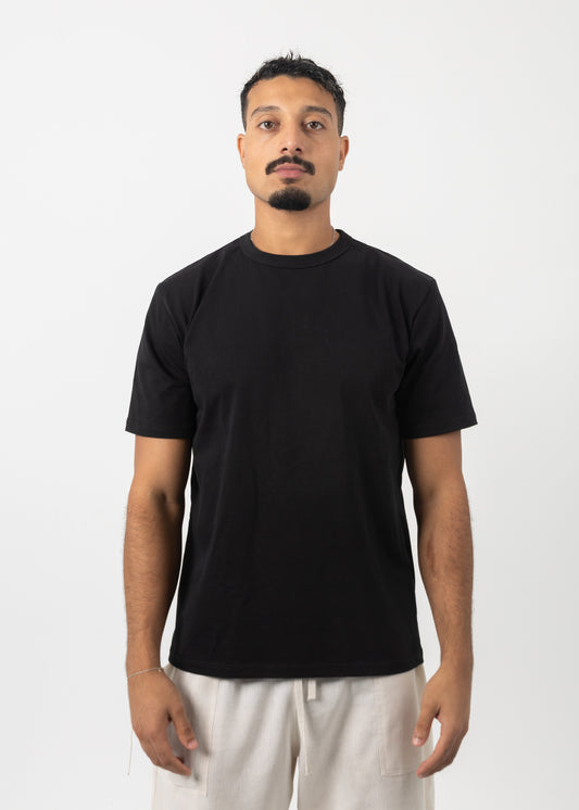 Sutrah Structure Black Tee