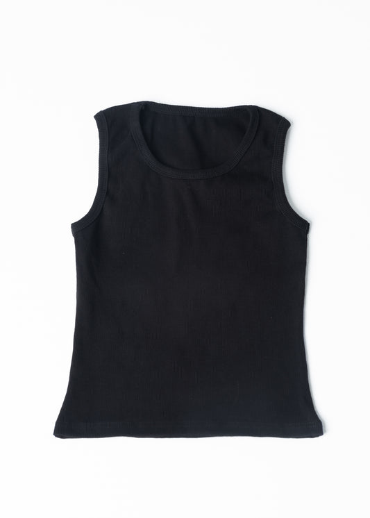 Sutrah Essential Black Tank
