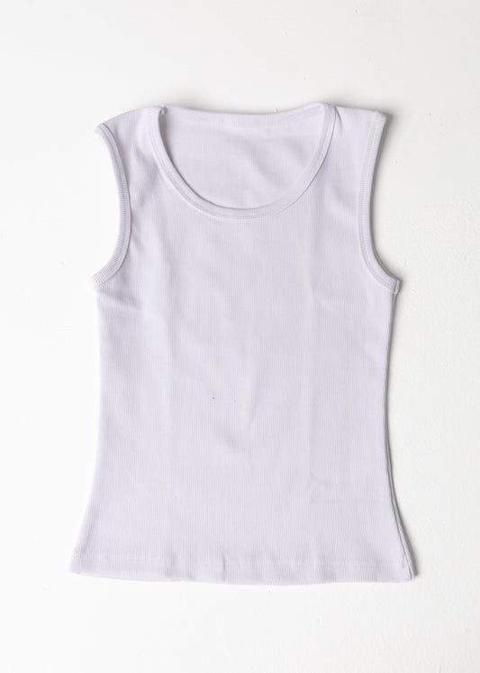 Sutrah Essential White Tank